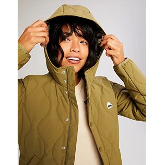 Burton Jackets & Coats Nwt Burton Kiley Hooded Bomber Jacket Olive